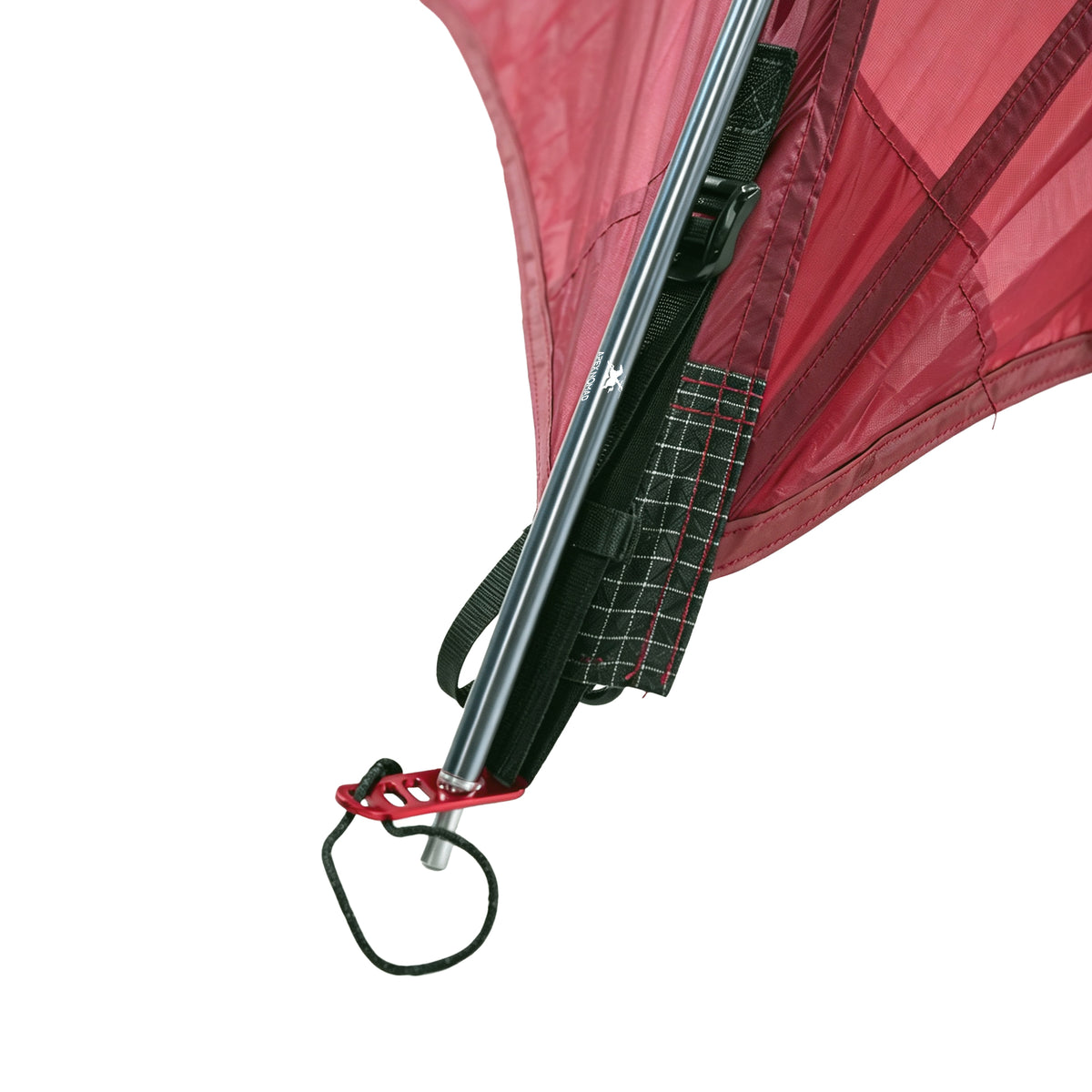 2 Person Pole Sleeve Backpacking Tent ApexNomad Haven Pro Red