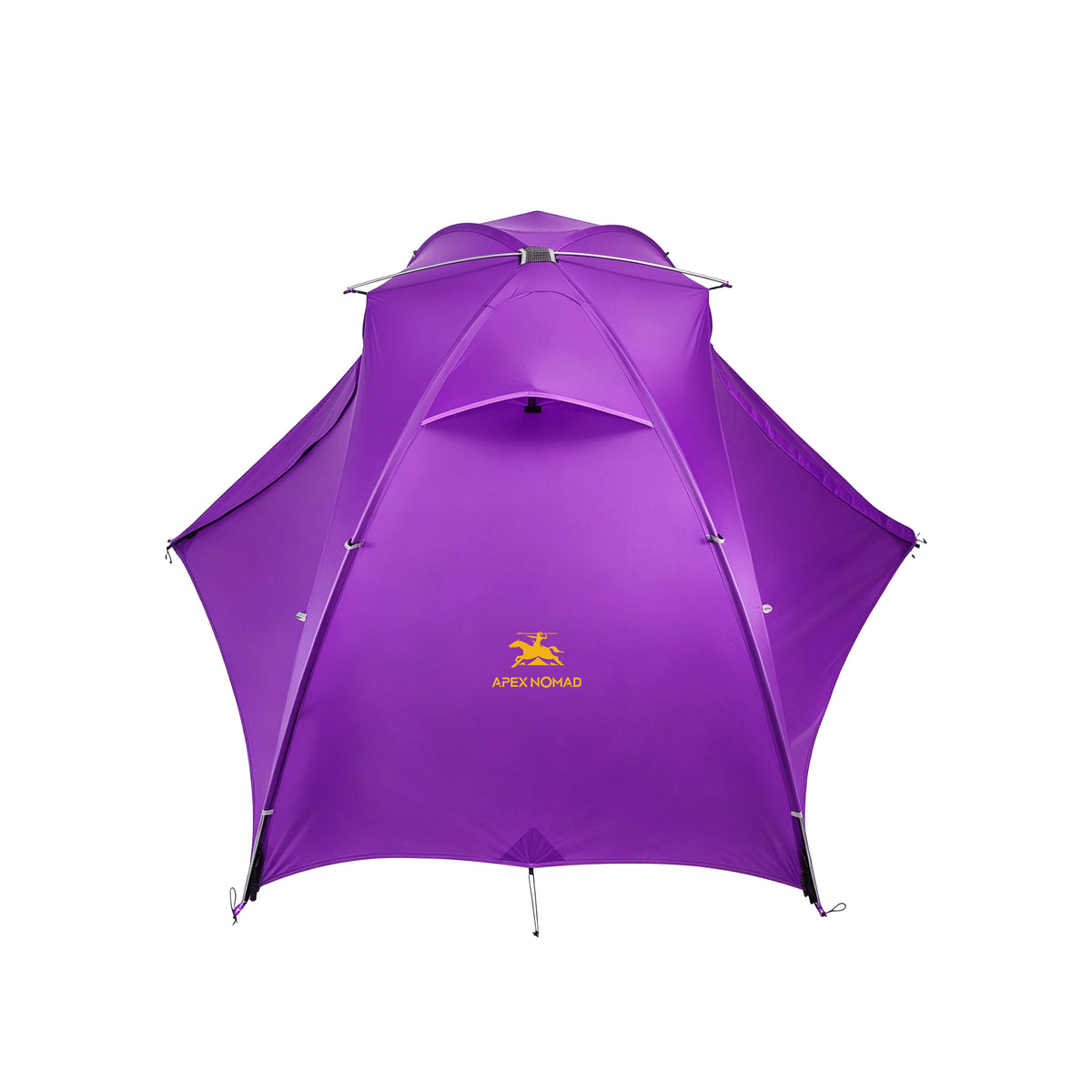 2 Person Pole Sleeve Backpacking Tent ApexNomad Haven Pro Purple