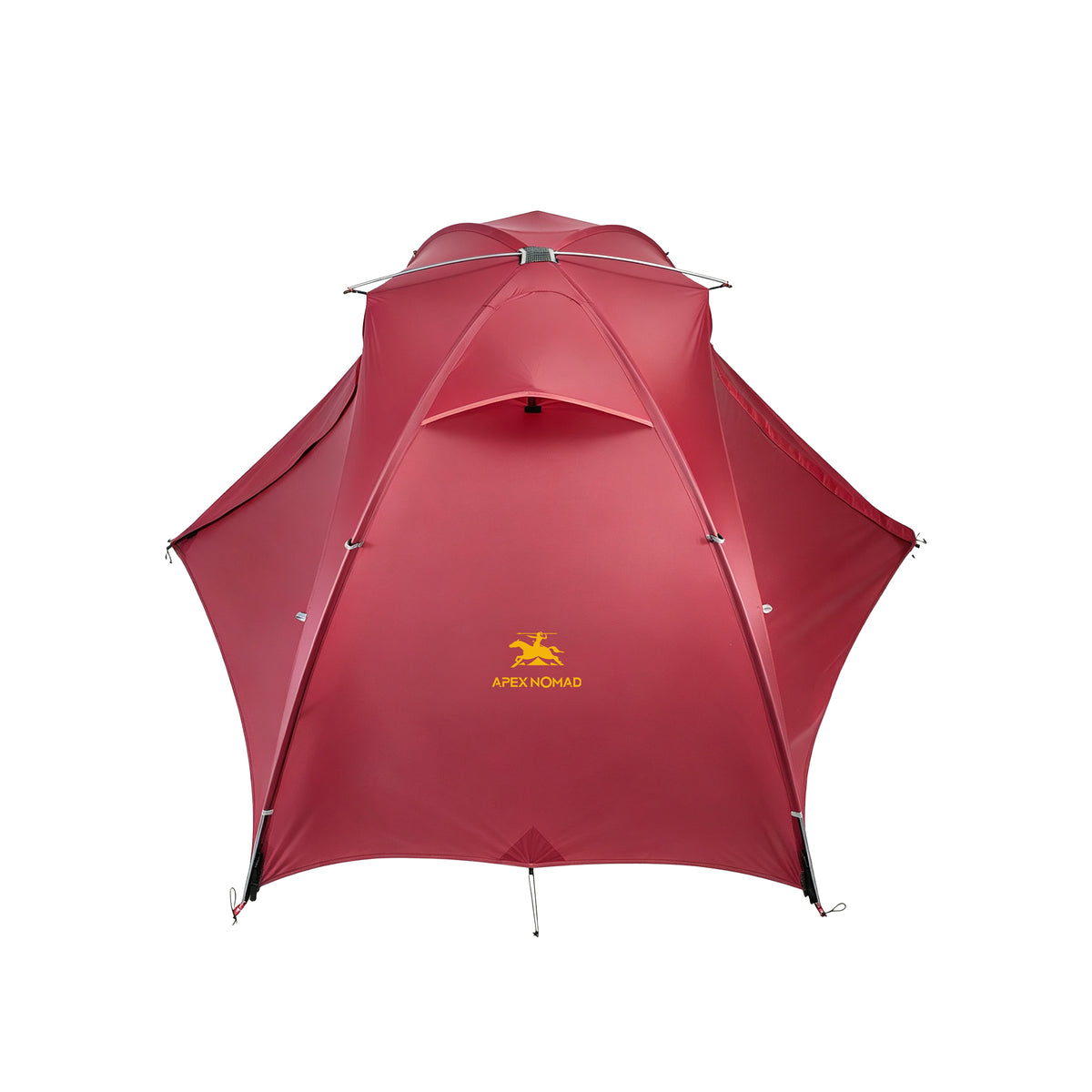 2 Person Pole Sleeve Backpacking Tent ApexNomad Haven Pro Red