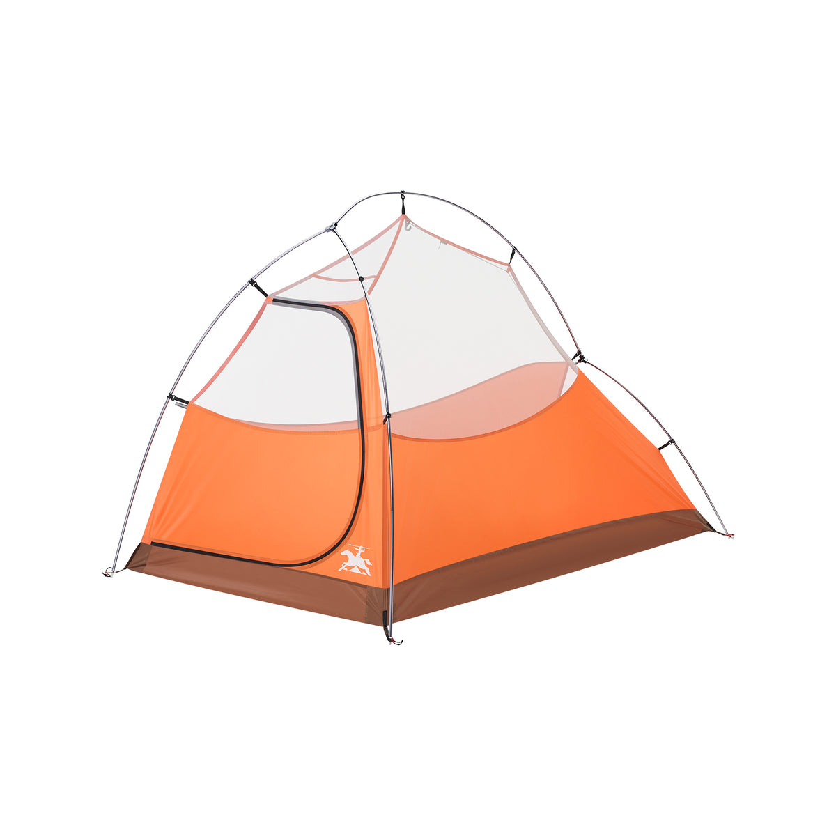 2 Person Lightweight Freestanding Backpacking Tent ApexNomad Ridge Orange