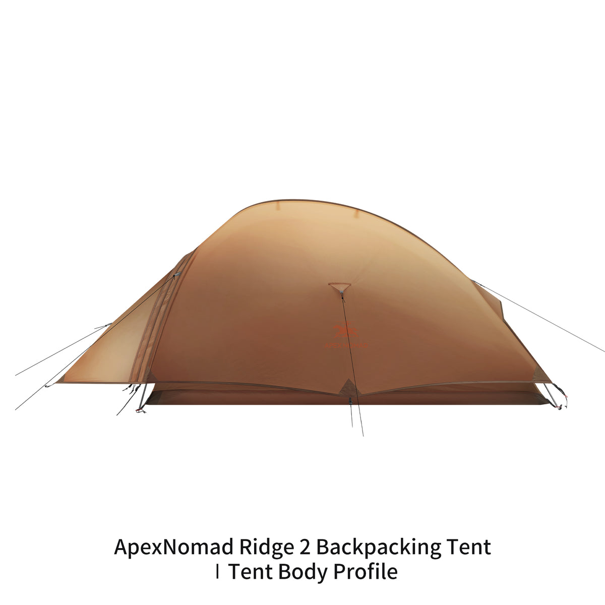 2 Person Lightweight Freestanding Backpacking Tent ApexNomad Ridge Brown
