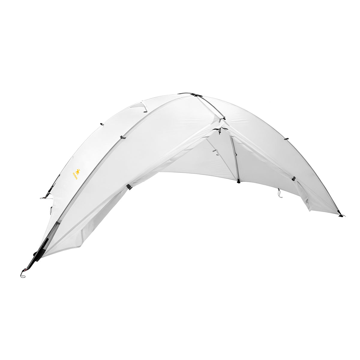 2 Person Pole Sleeve Backpacking Tent ApexNomad Haven Pro White