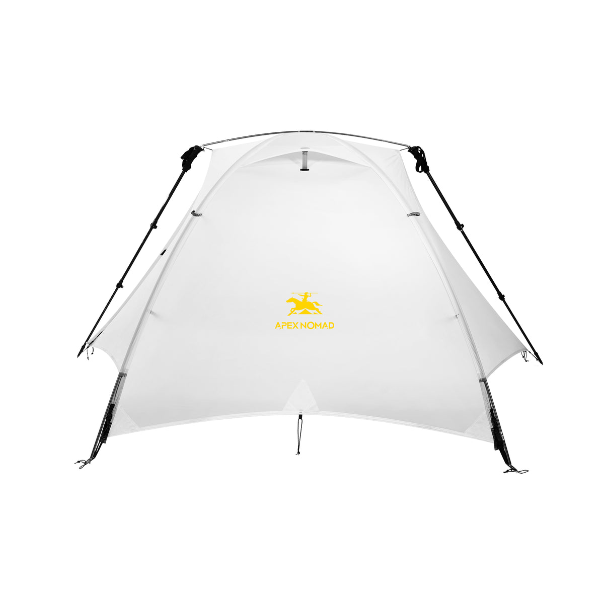 2 Person Pole Sleeve Backpacking Tent ApexNomad Haven Pro White