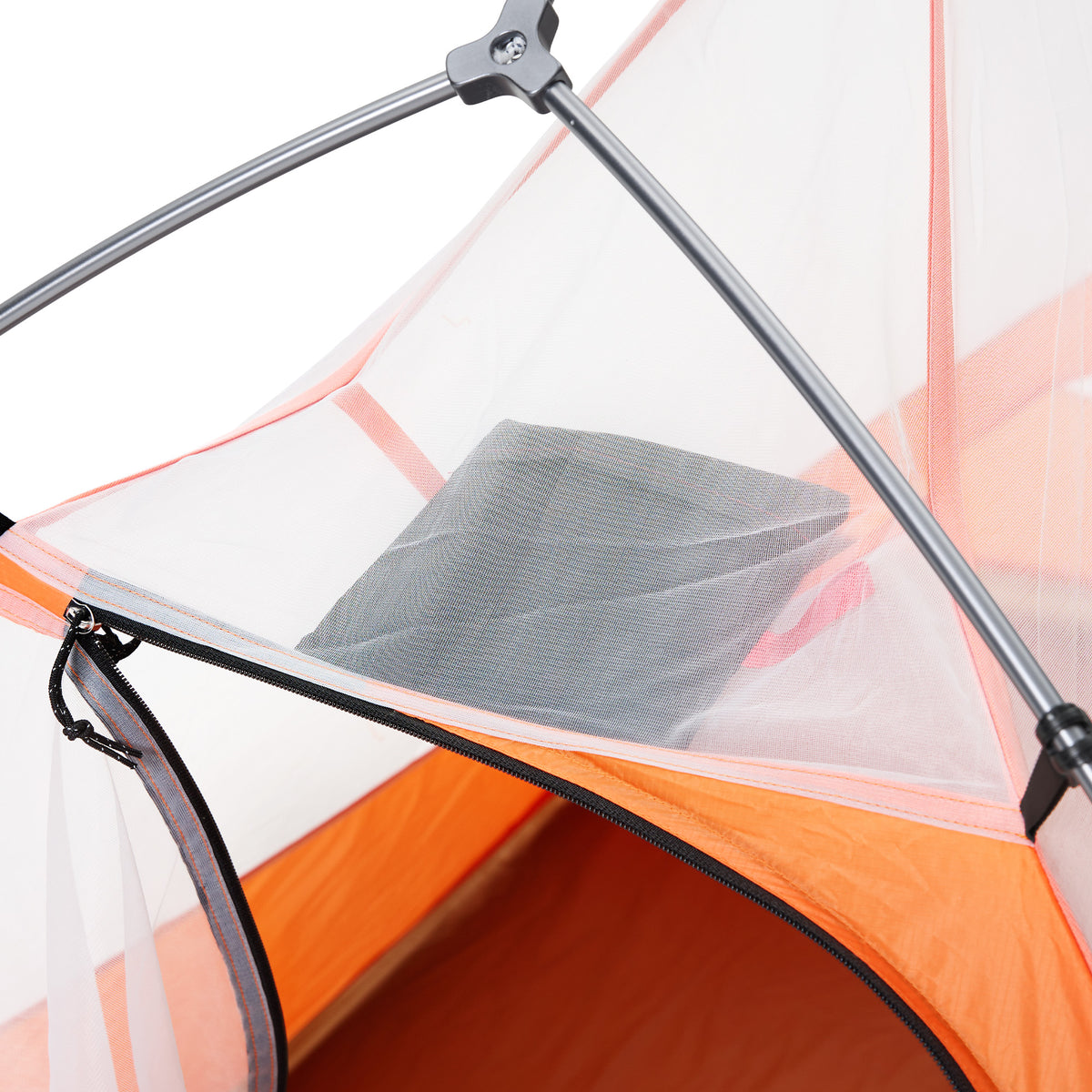 1 Person Lightweight Freestanding Backpacking Tent ApexNomad Ridge Orange