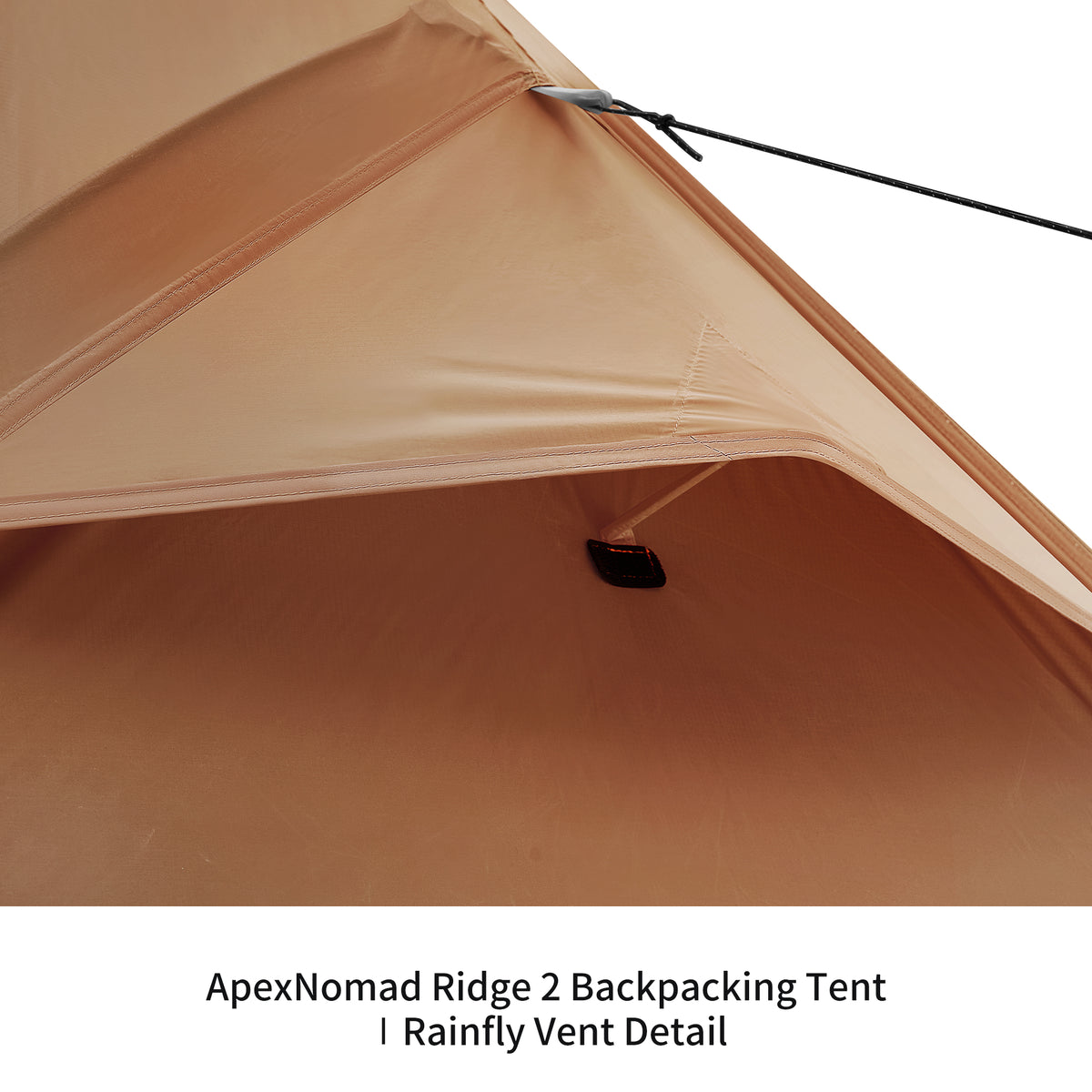 2 Person Lightweight Freestanding Backpacking Tent ApexNomad Ridge Brown